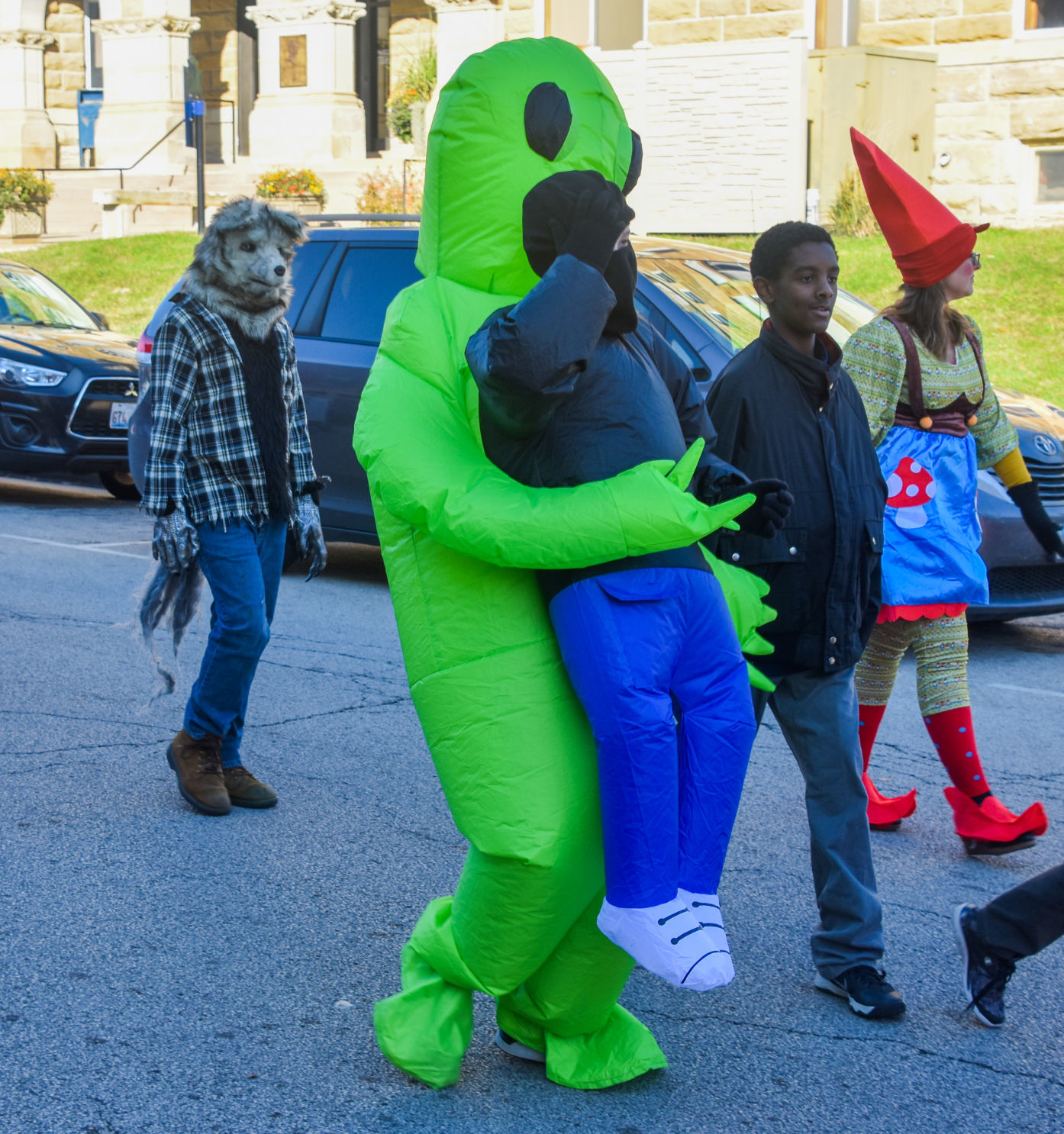 Jefferson Elementary School fall parade